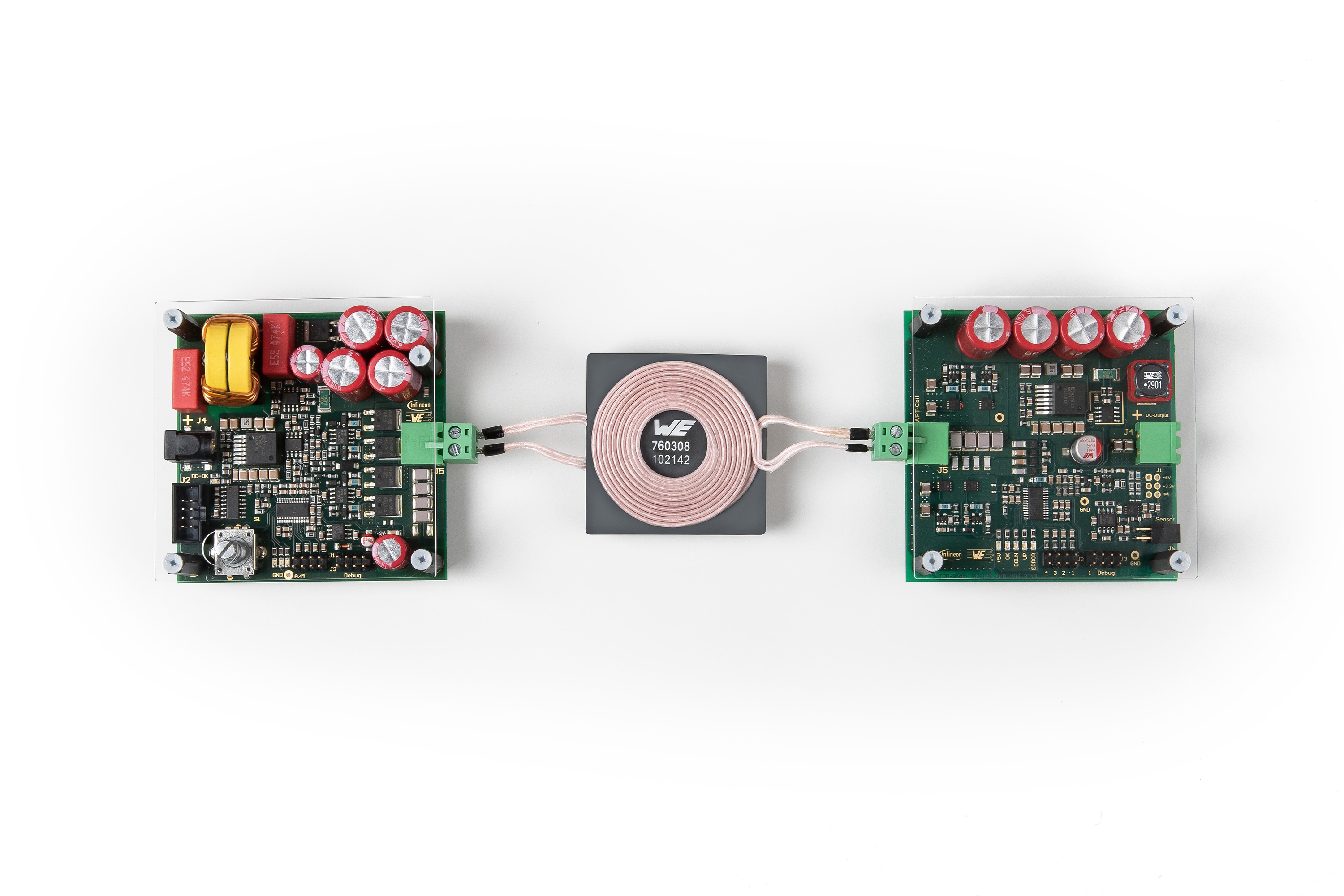 Power transfer and data transmission in one