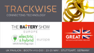 0423 Trackwise Stuttgart Battery Show Electric Hybrid Vehicle Tech Expo Europe 2023 UK Pavilion image FINAL