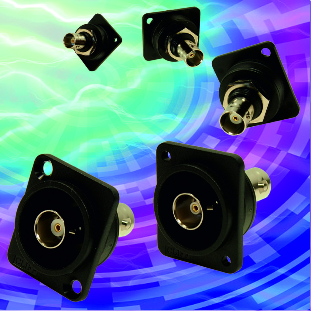 New plastic bodied FeedThrough BNC connecter from Cliff Electronics offers cost and weight savings