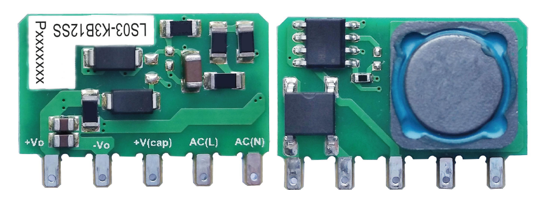 1W/3W Ultralight Compact Size Non-isolated AC/DC converter –LSxx-K3BxxSS Series