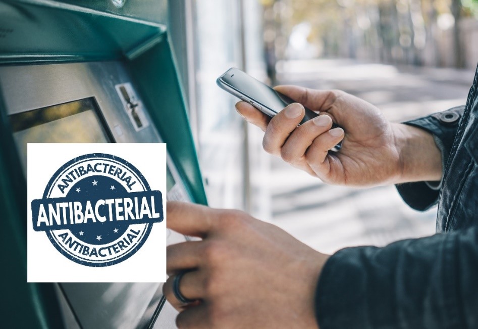 Anti-Bacterial film available for any Touch Screen Displays