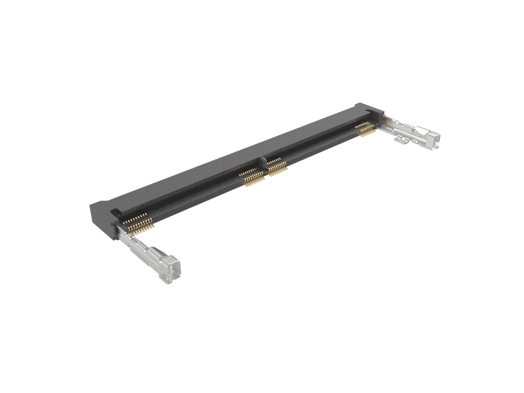 New memory sockets for DDR5 modules: Rutronik introduces DIMM and SO-DIMM sockets from Amphenol