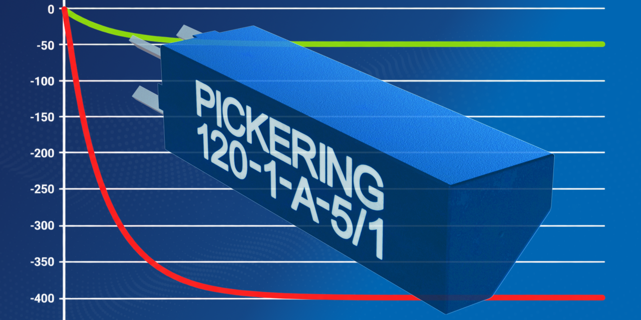 Pickering reed relays proven to have 88 per cent lower thermal EMF enabling compactness and precision