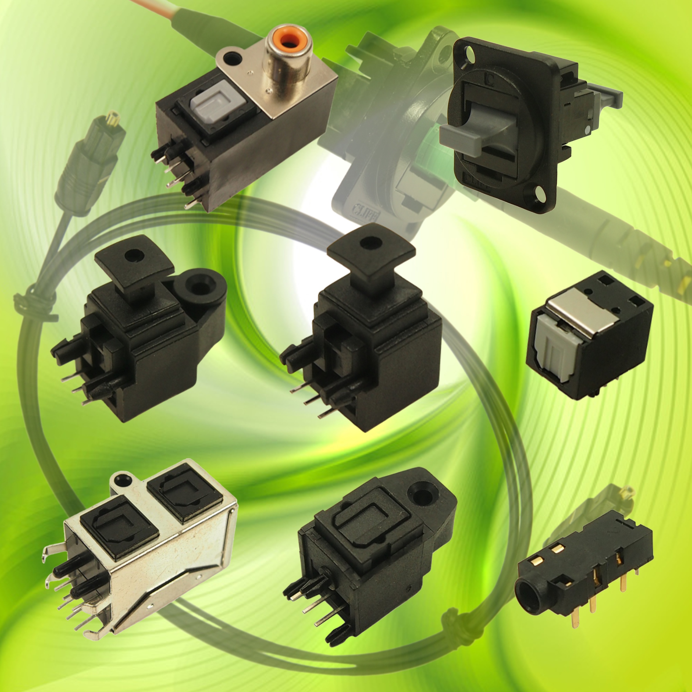 Increased range of fibre optic connectors, adapters and cables available from Cliff Electronics