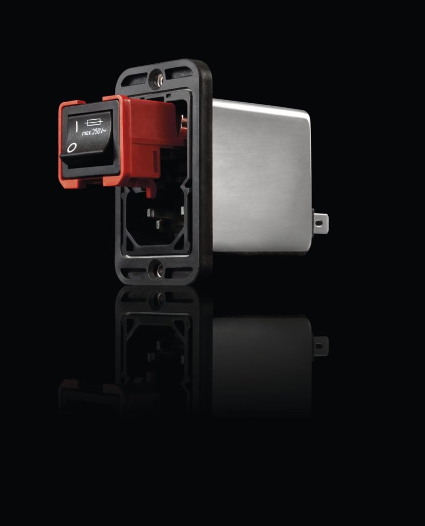 Schaffner high-end IEC Power Entry Modules now meet IEC IEC62368-1 for use in audio/video, information and communications equipment