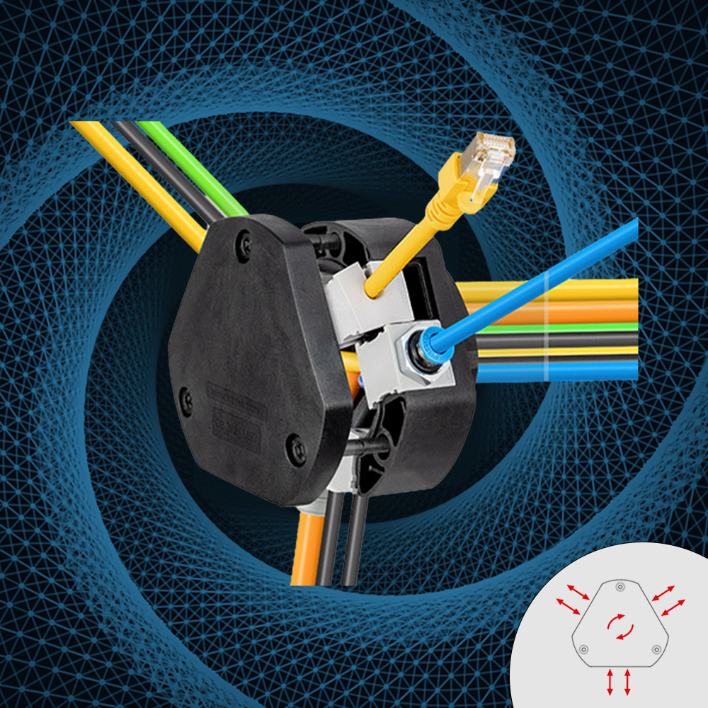 New Icotek Cable Entry 360⁰ now available from Foremost Electronics