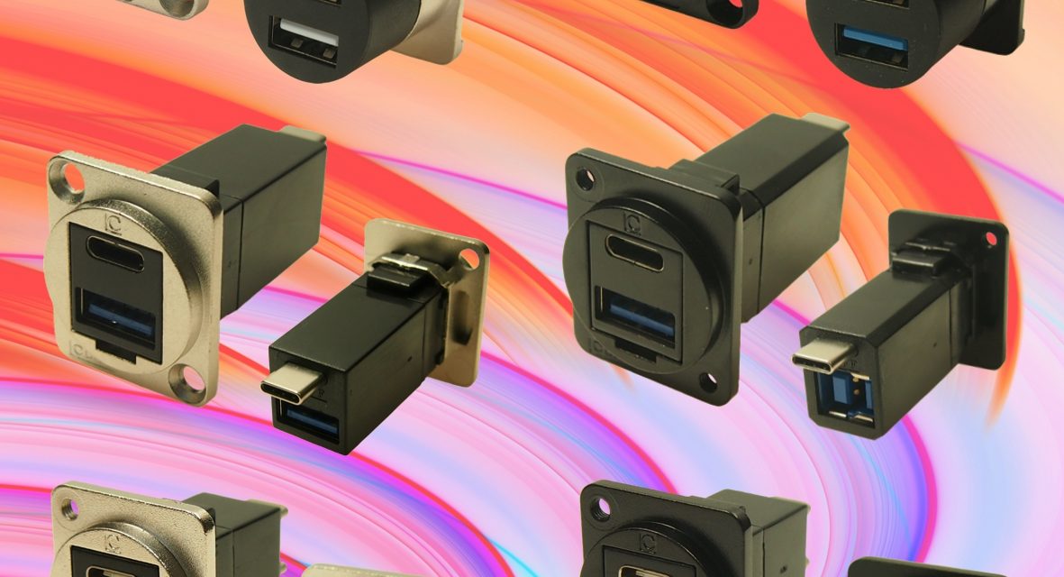 Space saving DualSLIM USB FeedThrough Connectors now available from CLIFF Electronics