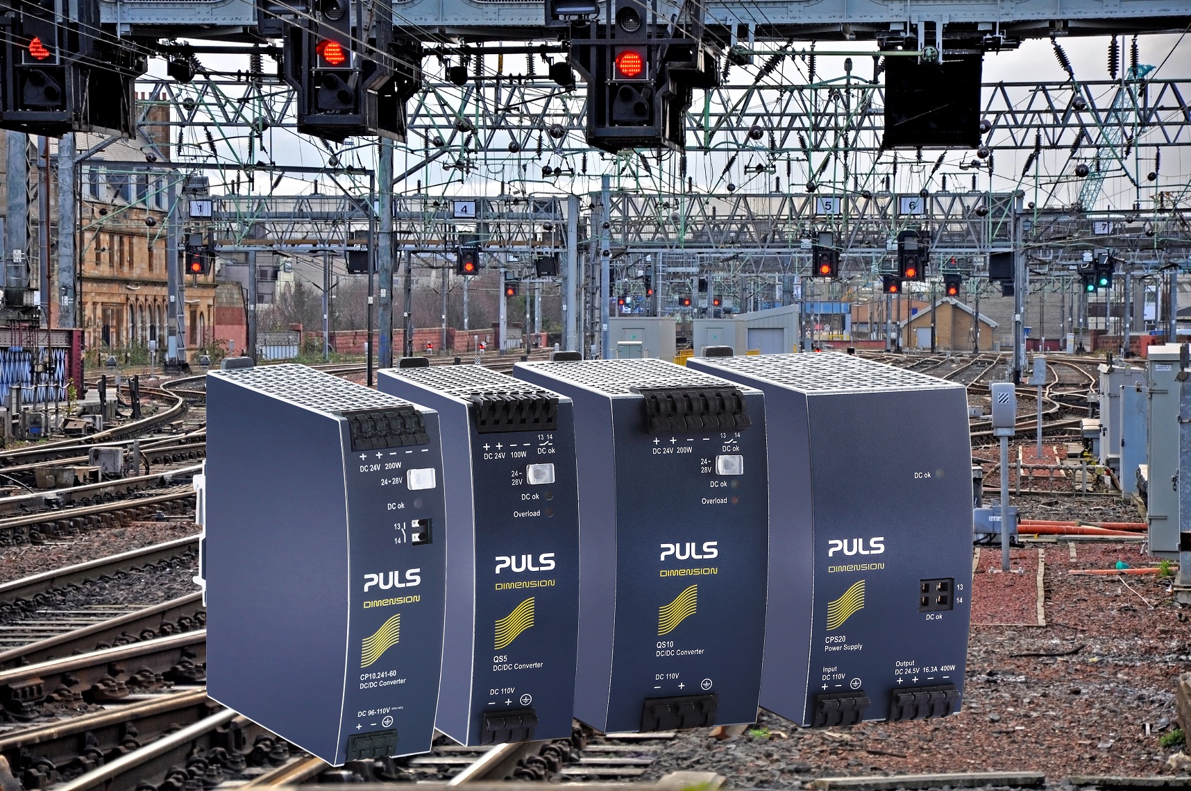 PULS DIN-Rail Power Supplies awarded Network Rail certification