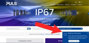 1827 PR Support online image with arrow