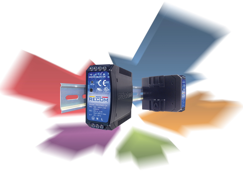 DIN-Rail Power Supplies Deliver Peace of Mind with 7-Year Warranty
