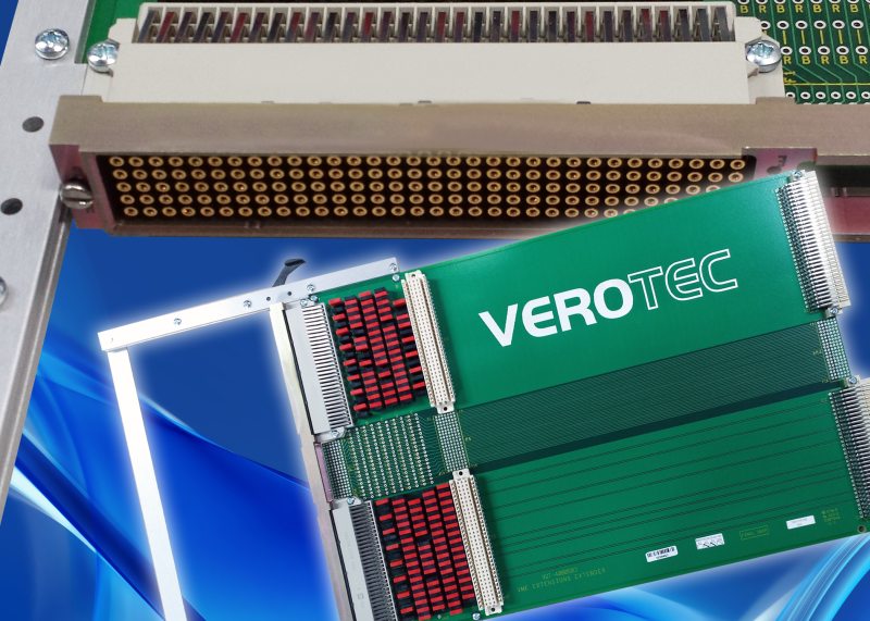 VME64x custom 6U extender card for military application