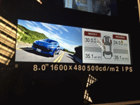 Introducing the 8-inch Letterbox format TFT from SGD and RDS