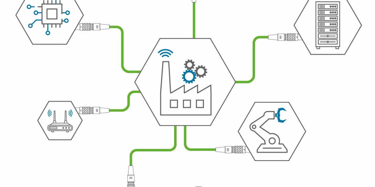 ODU connectors: Single Pair Ethernet – the central nervous system of Industry 4.0