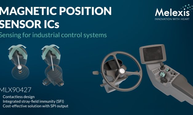 Melexis empowers industrial controllers with cost-effective position sensor