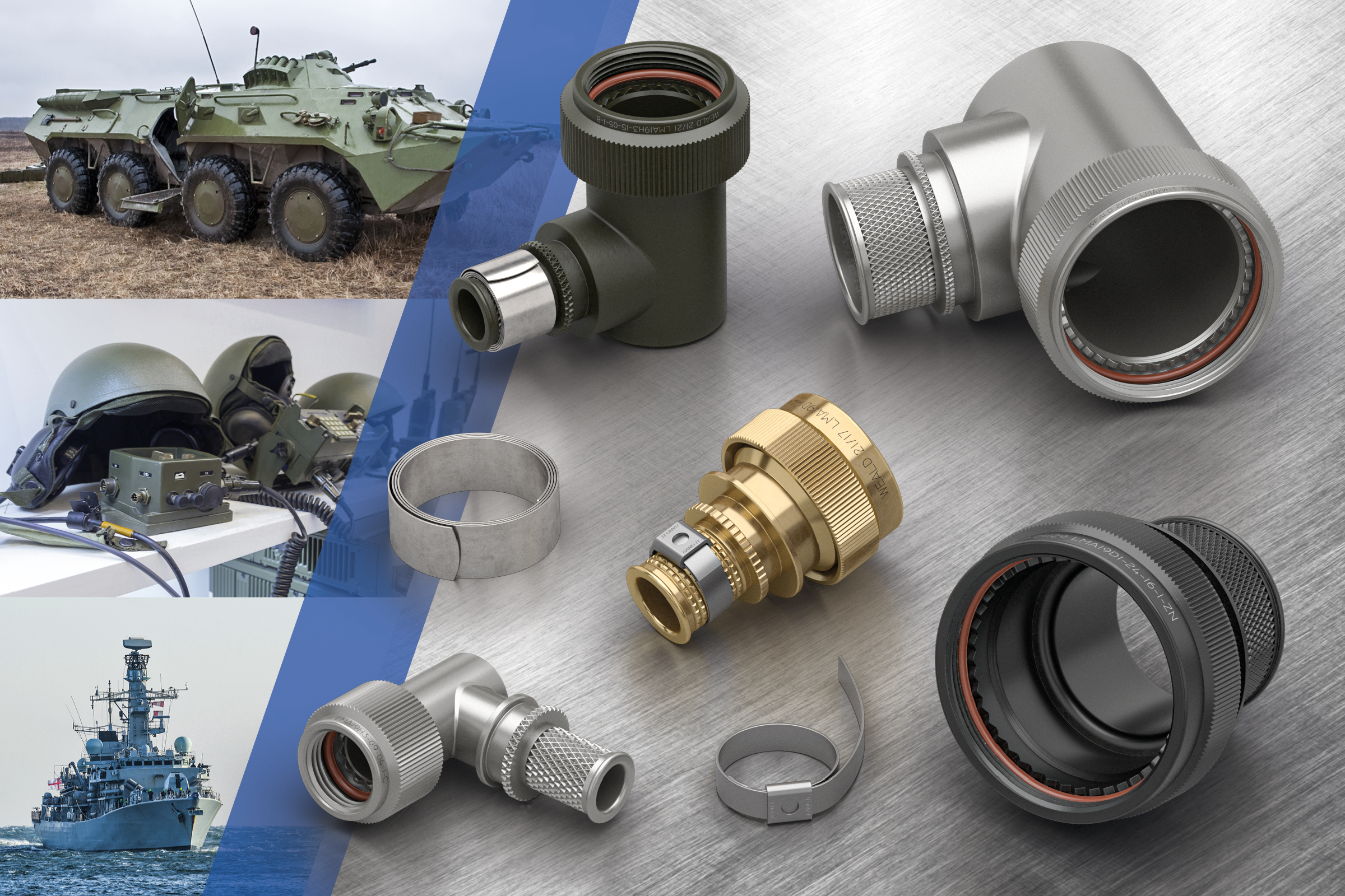 New 90⁰ weald backshells added to range of connector accessories from Lane Electronics