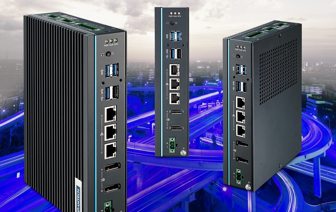 UNO-148 Scalable Tiger Lake DIN-Rail Control PC available from Impulse Embedded