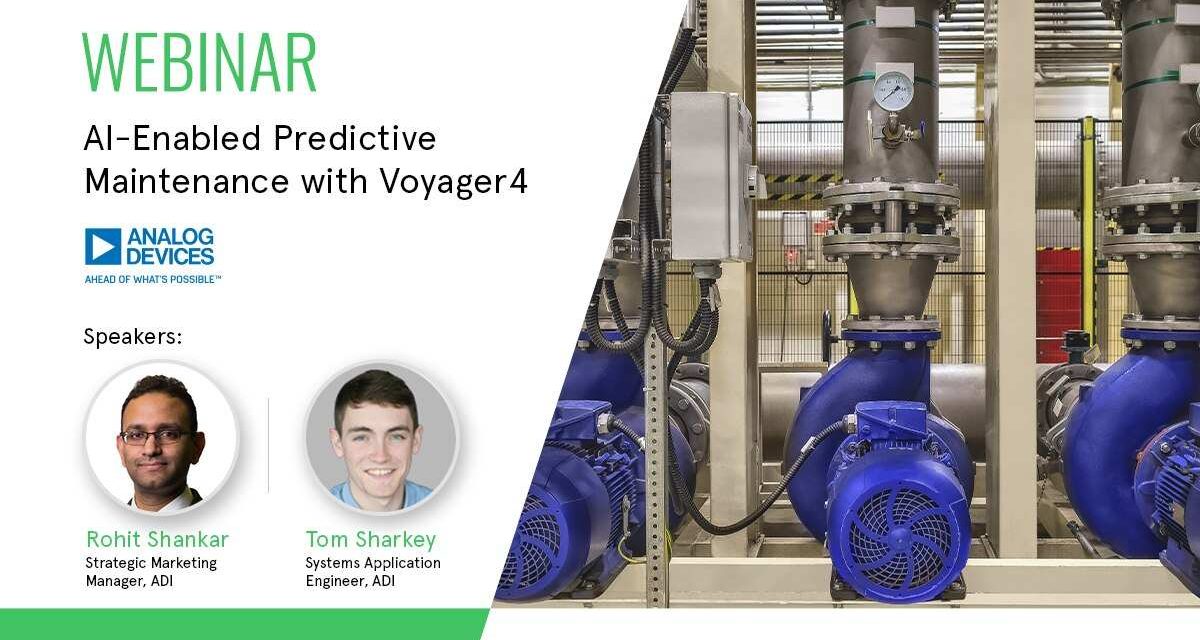 element14 Community announces two upcoming webinars on AI-driven maintenance and advanced signal analysis