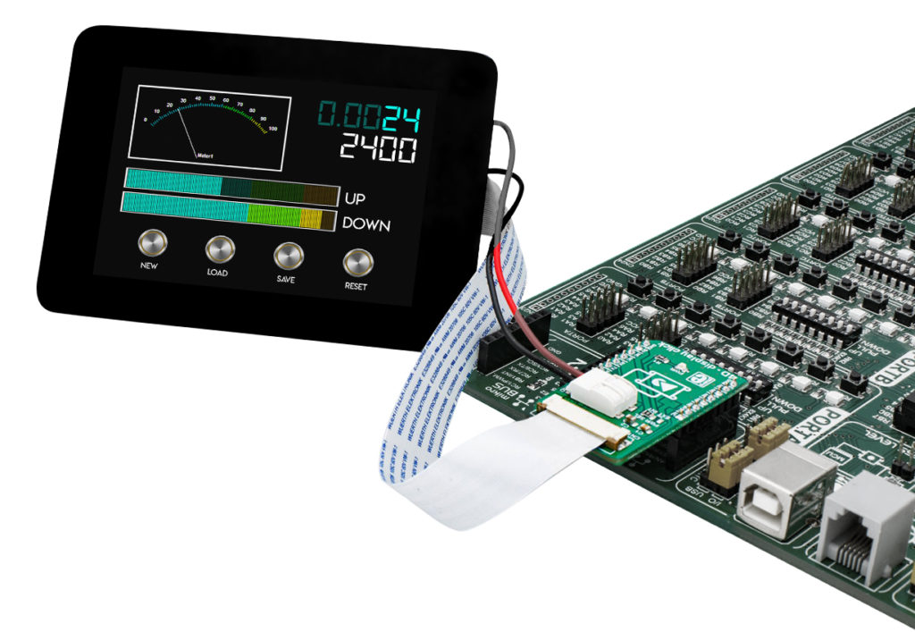 4D Systems collaborates with MikroElektronika on new Click Board for 8-bit MCU applications