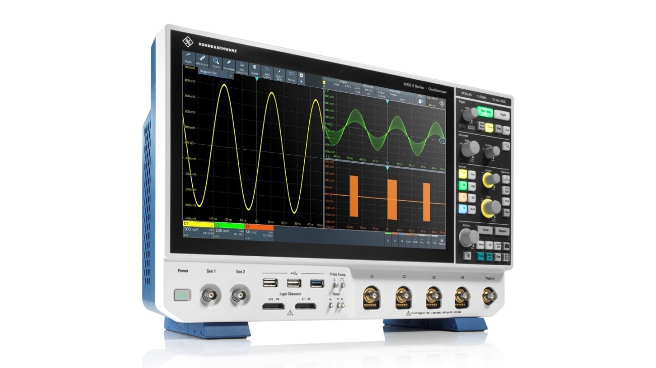 Rohde & Schwarz introduces the R&S MXO 4 series, the next generation oscilloscopes for accelerated insight