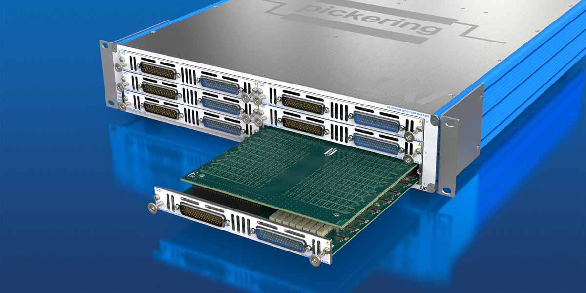 Pickering Interfaces introduces scalable high-density 2A LXI matrix for changing test requirements