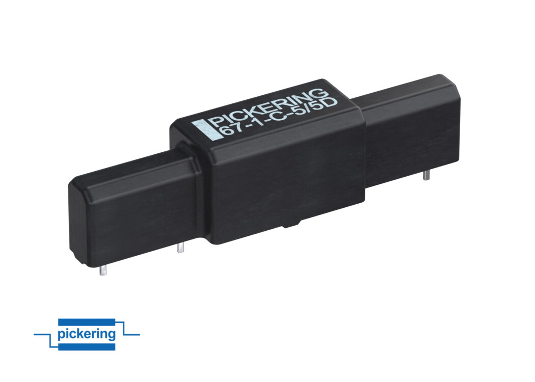 New HV SPDT Form C reed relays from Pickering save space and design complexity