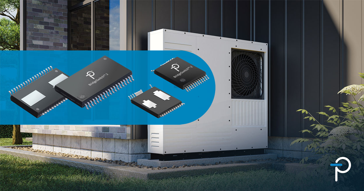 Power Integrations Revs Up Motor-Drive Offering With  BridgeSwitch-2 BLDC IC Family