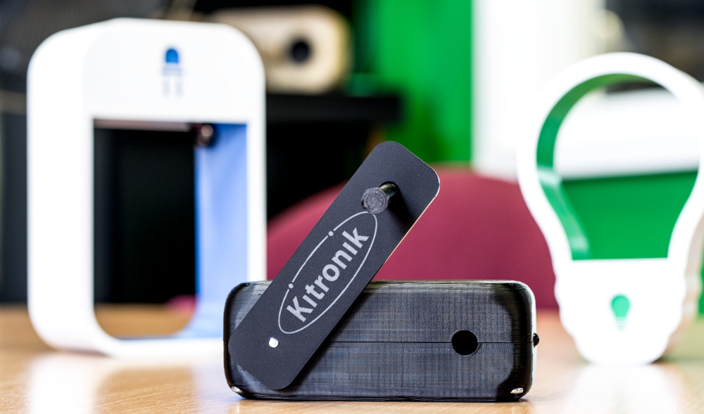 Generate power at the turn of a handle with Kitronik’s 3D Printed Windup Torch