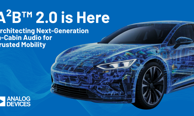 Analog Devices launches A²B 2.0 for “next‑generation” in‑vehicle audio experience