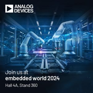 ADI at embedded world 2024 Image