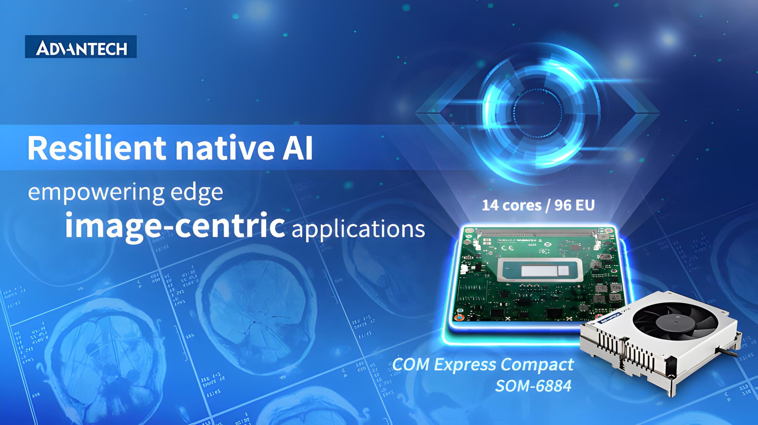 Advantech introduces SOM-6884—A COMe Compact powered by 13th Gen Intel Core processors