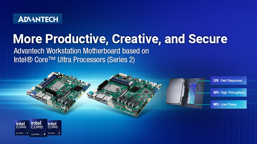 Advantech unveils next-gen workstation server boards: ASMB-589 and ASMB-789