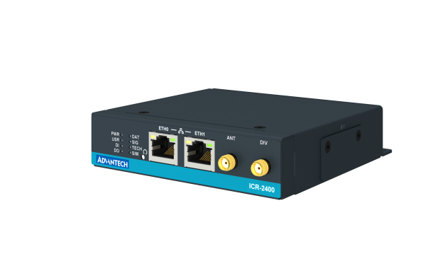 Advantech’s ICR-2437-DE industrial router whitelisted for 450connect mission-critical network