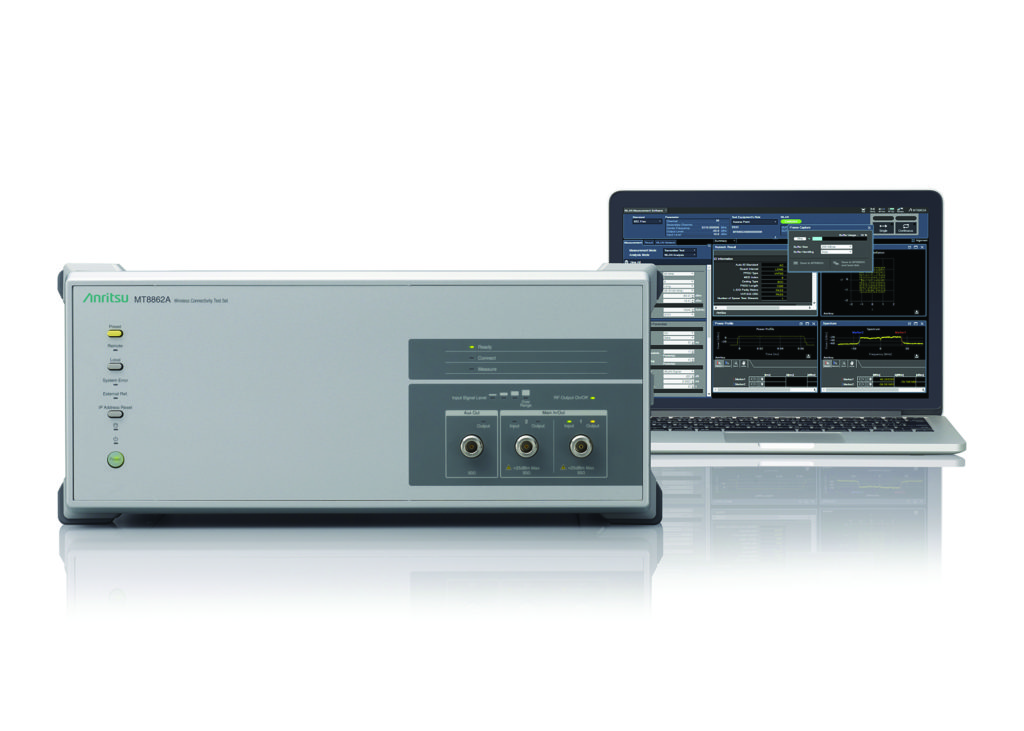 Anritsu 2×2 MIMO Measurement function improves the quality of WLAN equipment