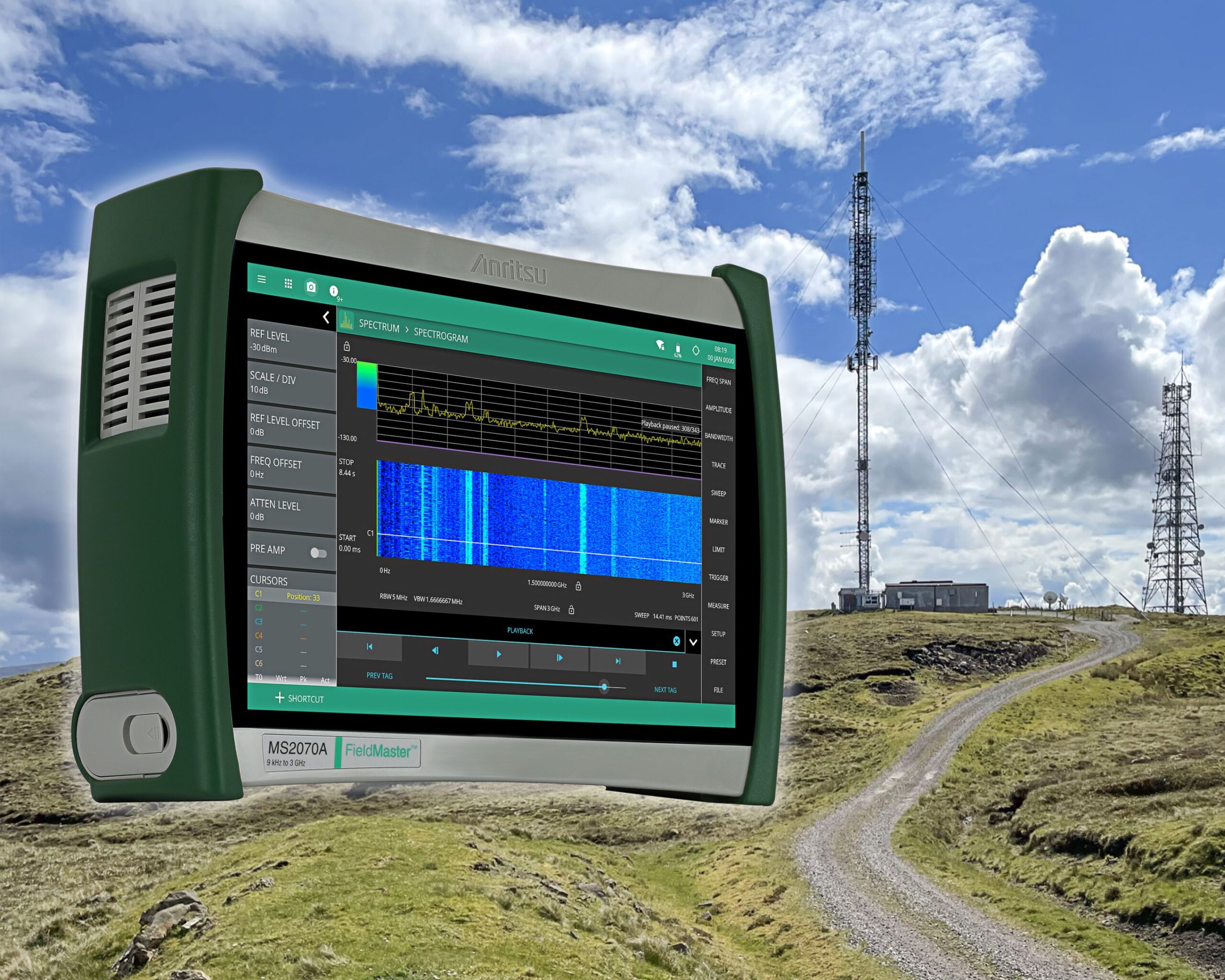 Anritsu introduces economical handheld spectrum analyzer for RF testing ...