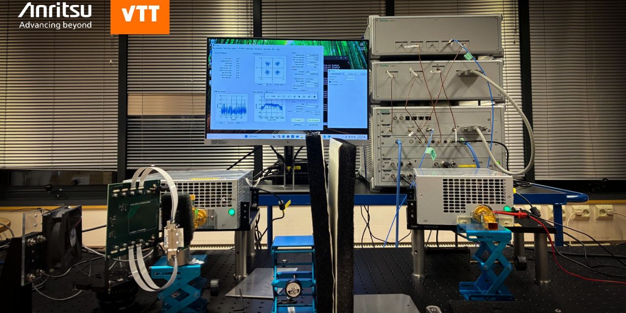 Breakthrough in D-band wireless: Anritsu and VTT demonstrate transmitarray-based high-speed connectivity