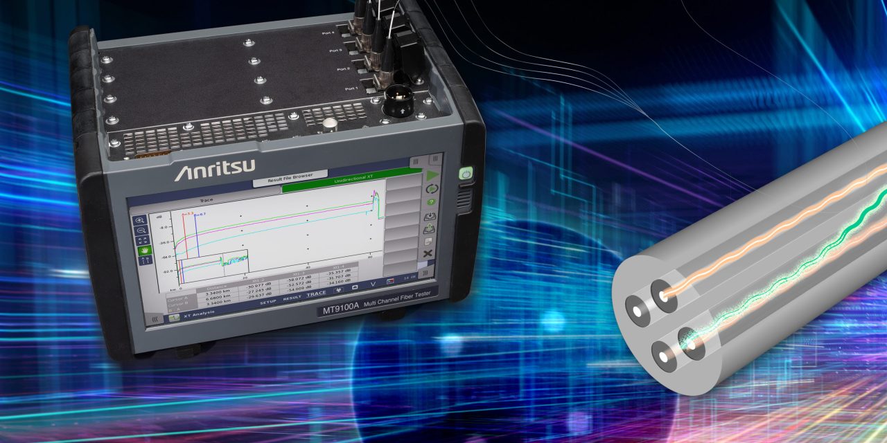 Anritsu launches multicore fibre evaluation solution supporting next-generation optical communications
