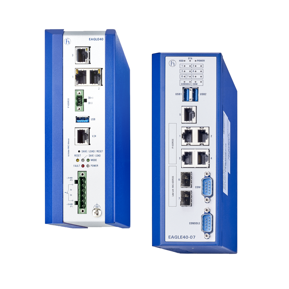 Hirschmann EAGLE40 Industrial firewalls; Next-Gen cybersecurity solutions