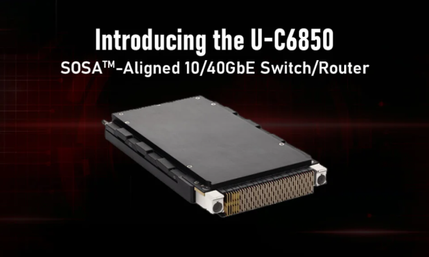 Aitech U-C6850 brings SOSA-aligned 10/40GbE to defence