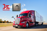Kodiak Robotics selects Ambarella AI domain controller SoC for next-generation autonomous trucks