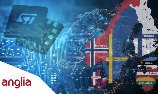 STMicroelectronics extends agreement with Anglia to deliver full support services to customers in the Nordic and Baltic regions