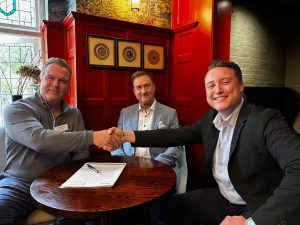 Men shaking hands