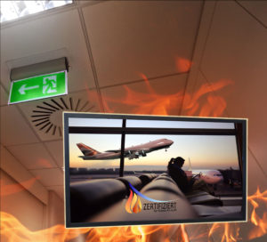 BLO Monitors workplace fire