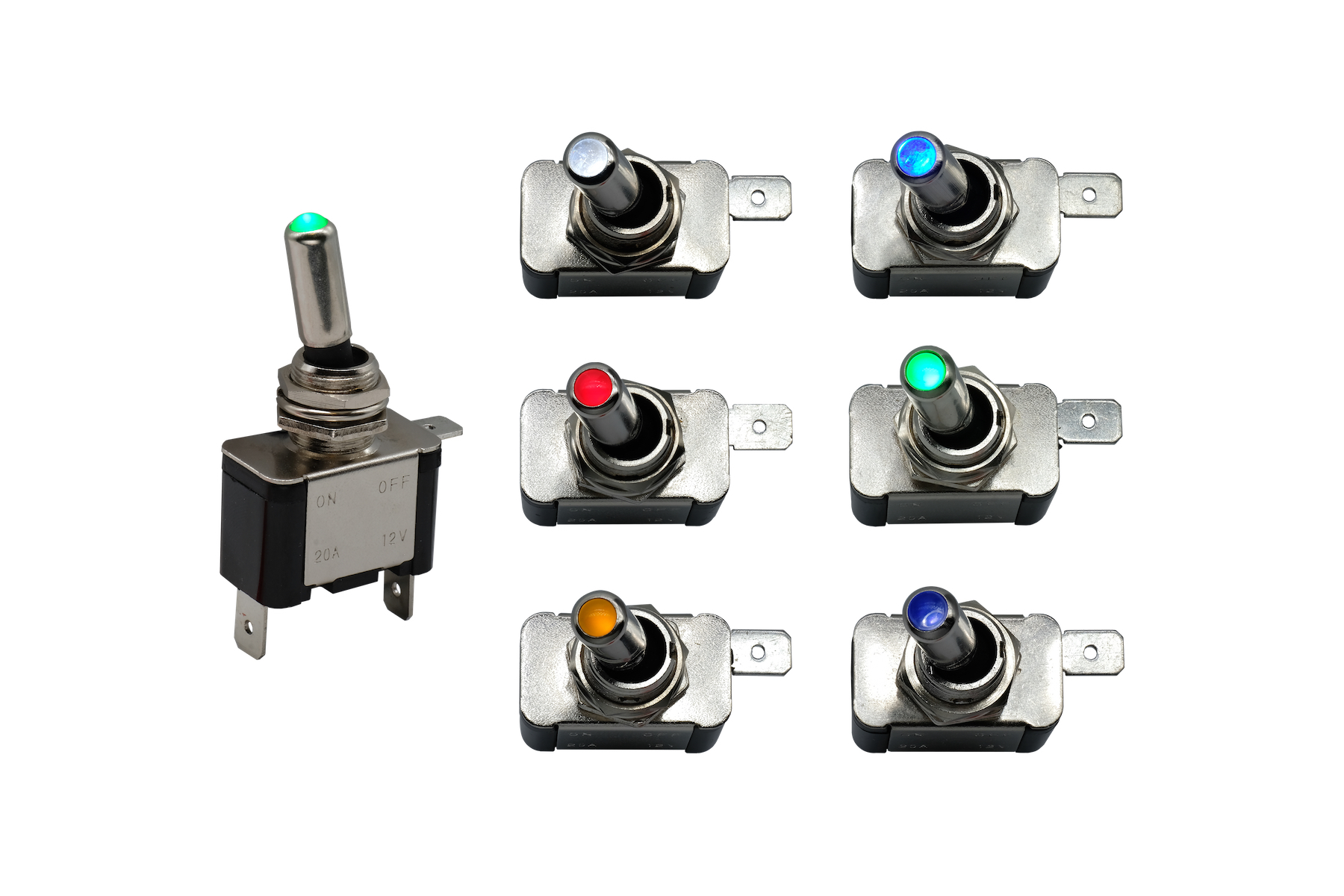 C&K Illuminated Toggle Switch Series Offers Space-savings in Rugged Environments