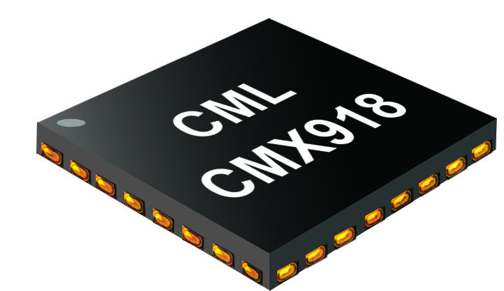 CML Micro launches the CMX918 ultra-low-power SDR tuner enabling longer battery life from LF to VHF
