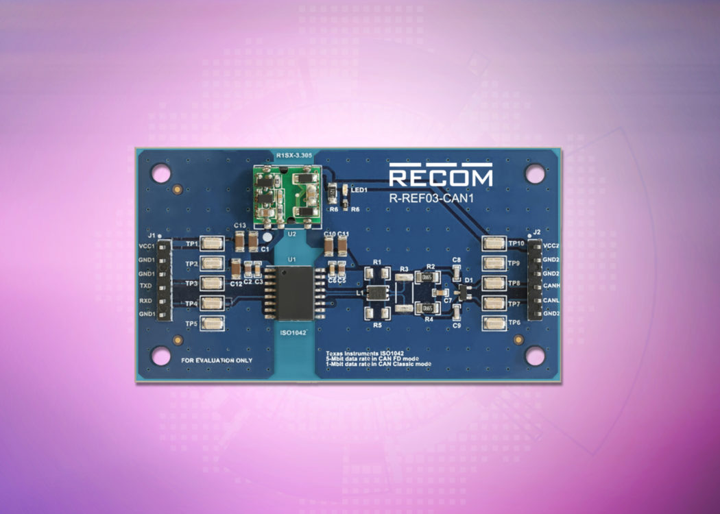Isolated CAN-transceiver reference board solves circuit-design and protection challenges