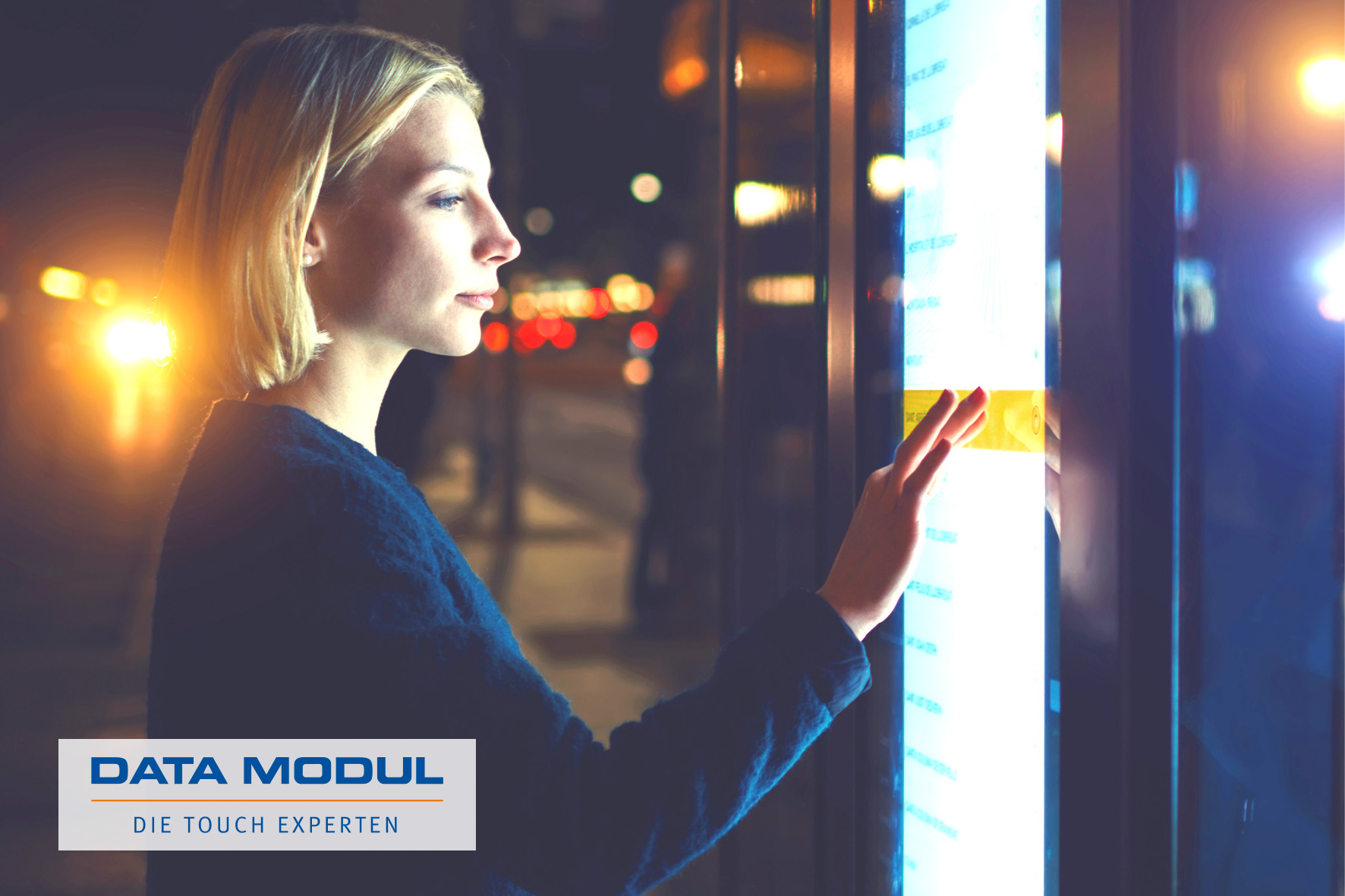 For diagonals of 40 inches and larger:  DATA MODUL expands in-house PCAP portfolio