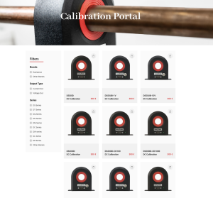 Danisense Online Calibartion Portal Screenshot 2025 05 05