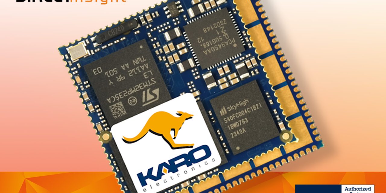 New QSMP-23 module available from Direct Insight offers cost-optimised STM32 MPU platform to boost machine learning edge computing