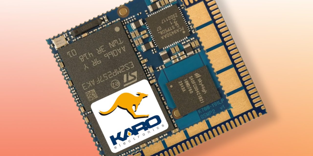 New QSMP-25 solder-down module from Direct Insight features next-gen STM32 MPU