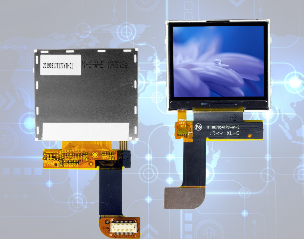 1.77 inch TFT-LCD from transflective experts DISEA performs in challenging environments